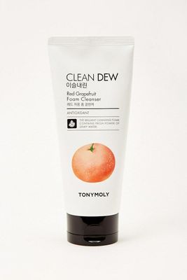 Women Clean Dew Foam Cleanser â Red Grapefruit in White