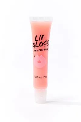 Squeeze Tube Lip Gloss in Pink Chiffon