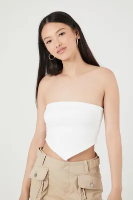 Women's Ribbed Knit Tube Top