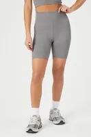 Women's Active Seamless Biker Shorts in Dark Grey Small