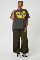 Women's Wu-Tang Graphic T-Shirt in Charcoal, 0X