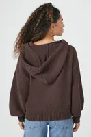 Women's Hooded Drop-Sleeve Sweater