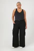 Women's Wide-Leg Cargo Pants