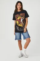 Women's Prince Peter Janis Joplin Graphic T-Shirt in Black Small