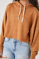 Women's Drop-Sleeve Hooded Top Rust