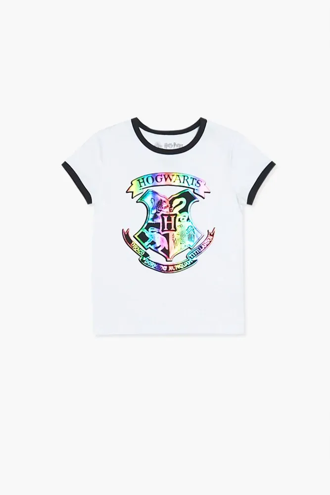 Have en picnic erotisk Dyster Forever 21 Girls Hogwarts Striped Ringer T-Shirt (Kids) White, | Vancouver  Mall