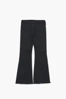 Girls Recycled Cotton Jeans (Kids) in Denim Black, 9/10