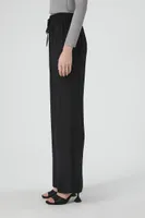 Women's Straight-Leg Crepe Pants