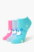 Care Bears Ankle Socks Set - 3 pack in Blue