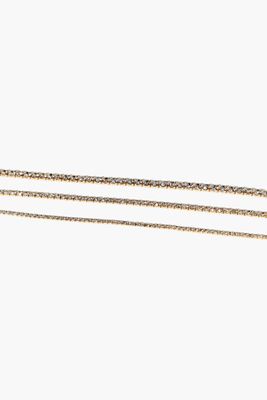 Women's Rhinestone Chain Bracelet Set