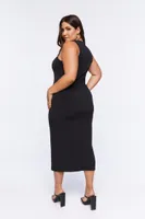 Women's Cutout Midi Dress 0X