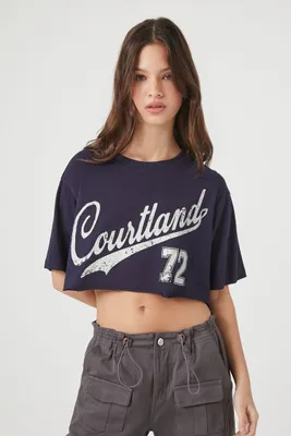 Women's Courtland Graphic Cropped T-Shirt