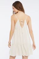 Women's Plunging Cami Mini Dress Medium