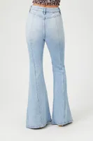 Women's Flare High-Rise Jeans in Light Denim, 28