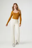 Women's Seamless Long-Sleeve Bodysuit