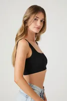 Women's Ribbed Seamless Bralette