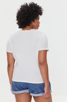 Women's Organically Grown Cotton T-Shirt in Ivory, 0X