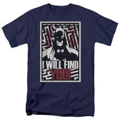 BATMAN I WILL FND YOU - S/S ADULT 18/1 T-Shirt