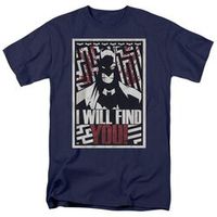 BATMAN I WILL FND YOU - S/S ADULT 18/1 T-Shirt