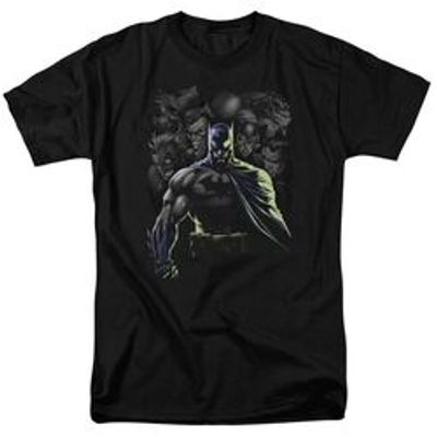 BATMAN VILLAINS UNLEASHED - S/S ADULT 18/1 - BLACK T-Shirt