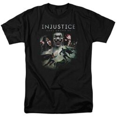 INJUSTICE GODS AMONG US KEY ART - S/S ADULT 18/1 - ROYAL T-Shirt