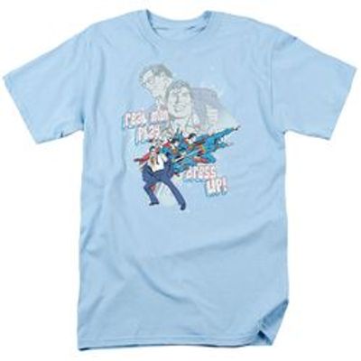 DC REAL MEN - S/S ADULT 18/1 - LIGHT BLUE T-Shirt