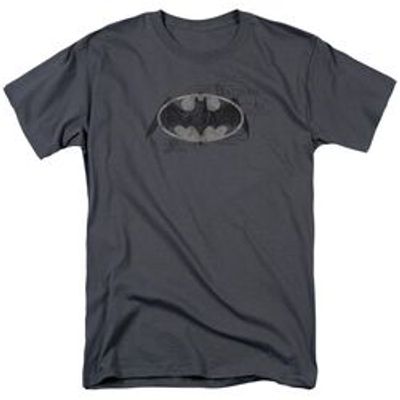 BATMAN ARCANE BAT LOGO - S/S ADULT 18/1 - ROYAL T-Shirt