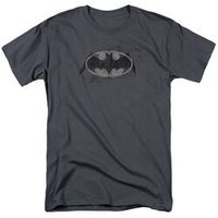 BATMAN ARCANE BAT LOGO - S/S ADULT 18/1 - ROYAL T-Shirt