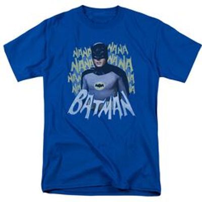 BATMAN CLASSIC TV THEME SONG-S/S ADULT T-Shirt