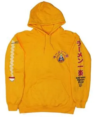 Naruto Ichiraku Ramen Shop Gold Hoodie