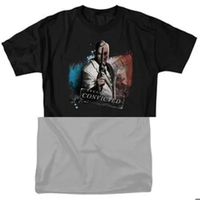 ARKHAM CITY TWO FACE - S/S ADULT 18/1 - ROYAL T-Shirt