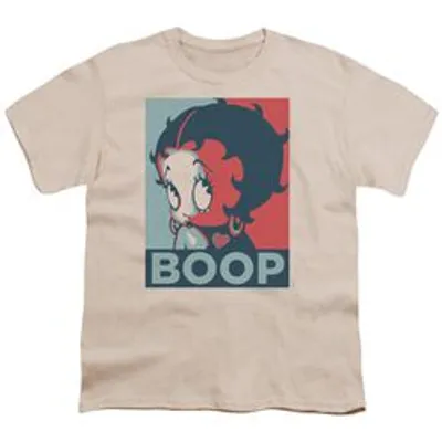 BETTY BOOP BOOP - S/S YOUTH 18/1 - CREAM T-Shirt