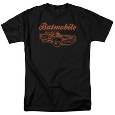 BATMAN BATMOBILE - S/S ADULT 18/1