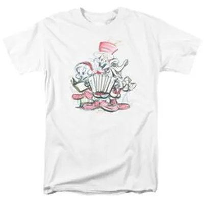 LOONEY TUNES HOLIDAY SKETCH-S/S ADULT T-Shirt