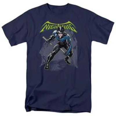 BATMAN NIGHTWING - S/S ADULT 18/1 - RED T-Shirt