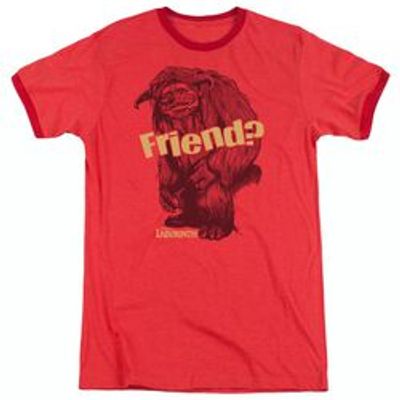 Labyrinth Ludo Friend - Adult Heather Ringer - Red