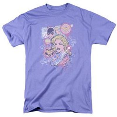 DC JUSTICE IS PRETTY - S/S ADULT 18/1 - PINK T-Shirt