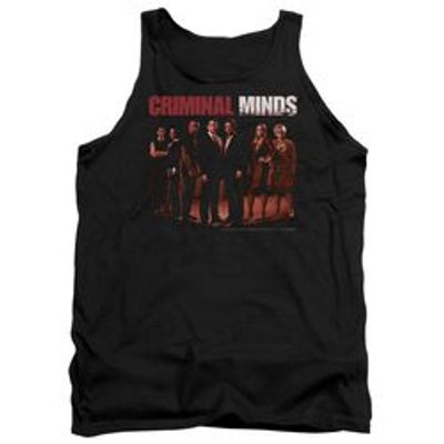 Criminal Minds The Crew - Adult Tank - Black