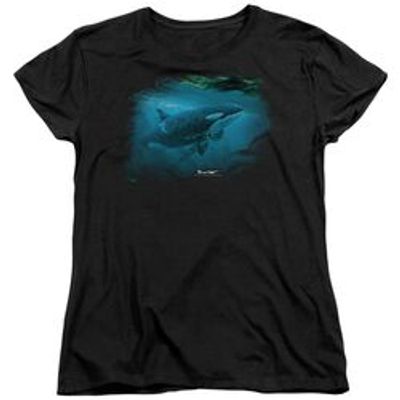 WILDLIFE PURSUIT THRU THE KELP ORCA-S/S T-Shirt