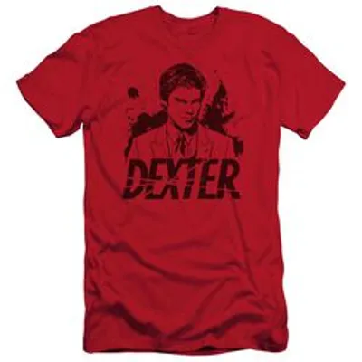 DEXTER SPLATTER DEX - S/S ADULT 30/1 - RED T-Shirt