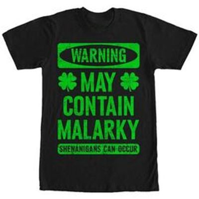 Irish May Contain Malarky T-Shirt