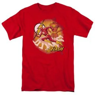 JLA LIGHTNING FAST - S/S ADULT 18/1 - CARDINAL T-Shirt