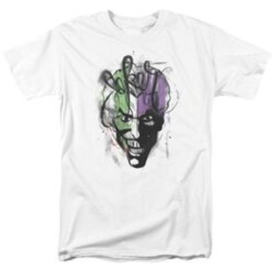 BATMAN JOKER AIRBRUSH - S/S ADULT 18/1