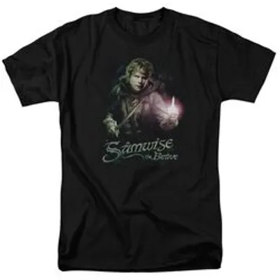 LOR SAMWISE THE BRAVE - S/S ADULT 18/1 - HUNTER GREEN T-Shirt