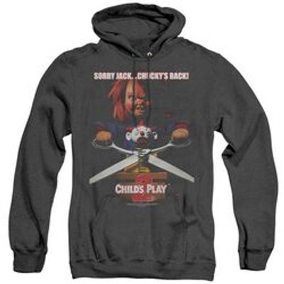 Childs Play 2 Chuckys Back - Adult Heather Hoodie