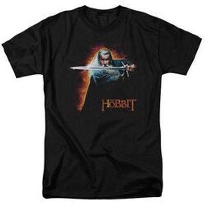 THE HOBBIT SECRET FIRE - S/S ADULT 18/1 - NAVY T-Shirt