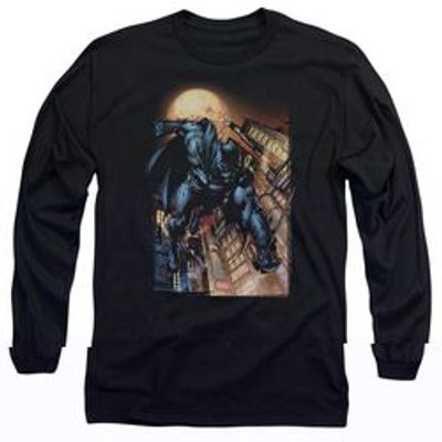 BATMAN THE DARK KNIGHT #1 - L/S ADULT 18/1 - BLACK T-Shirt