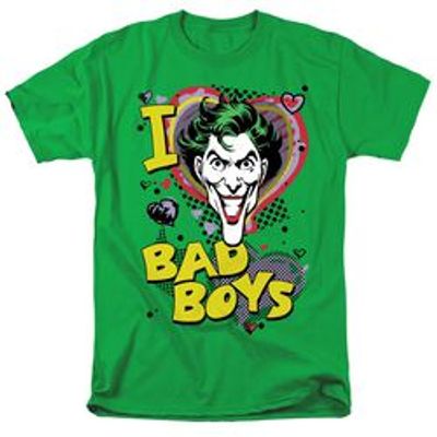 DC I HEART BAD BOYS 2 - S/S ADULT 18/1 - GOLD T-Shirt