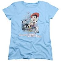 BETTY BOOP SO MANY SHOES-S/S WOMENS T-Shirt