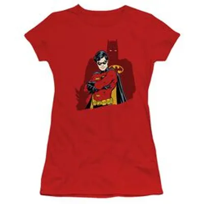 BATMAN WINGMAN - S/S JUNIOR SHEER - RED T-Shirt